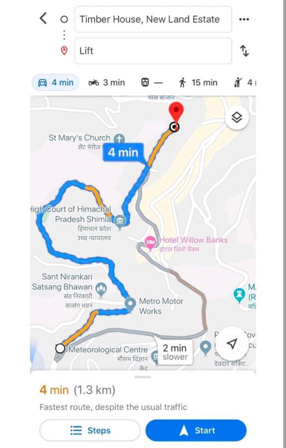 Mountain Zest-Simla Royale Near Mall Road-Free Pickup From Railway Station Simla Buitenkant foto